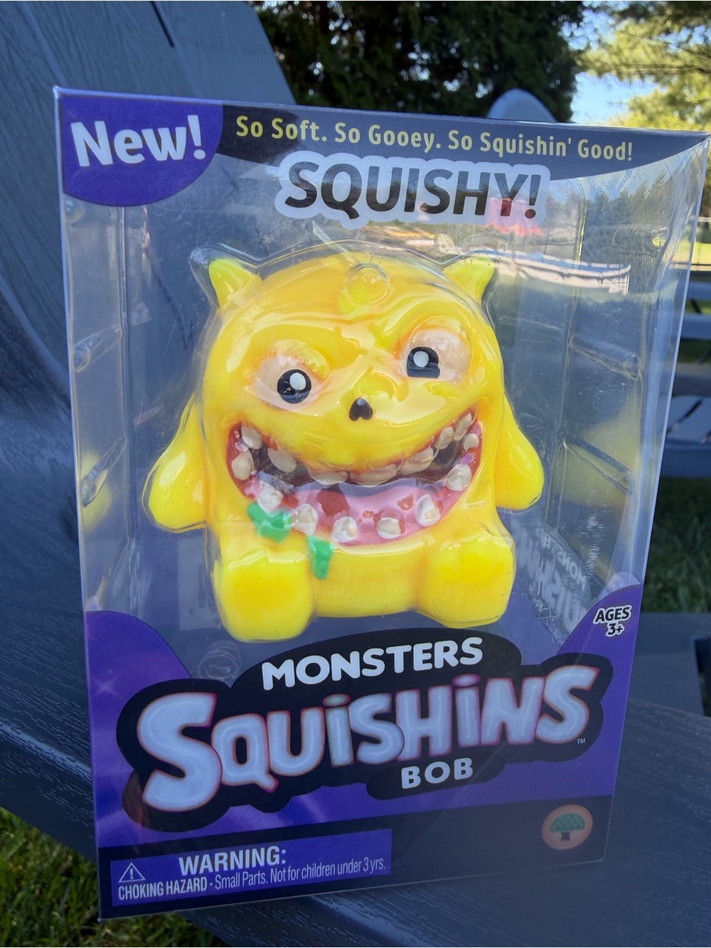 Monsters Squahins Bob Yellow Squishy